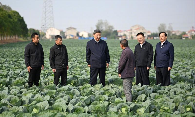 习近平在湖北考察调研